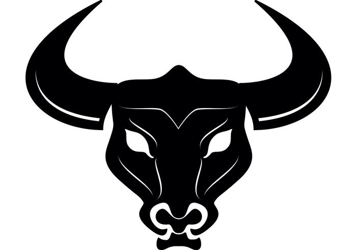 700x490 Bull Head Vector