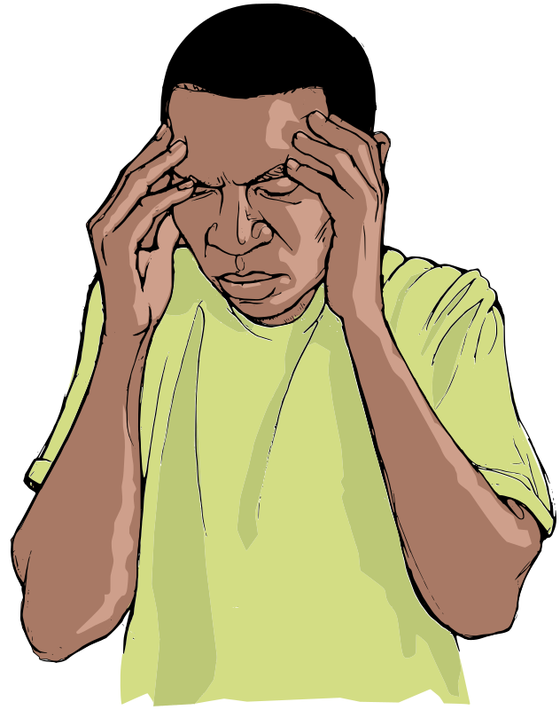 632x800 Headache Vector
