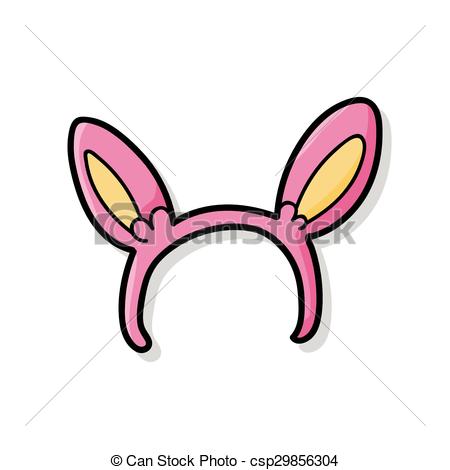 450x470 Headband Doodle Vector Clipart