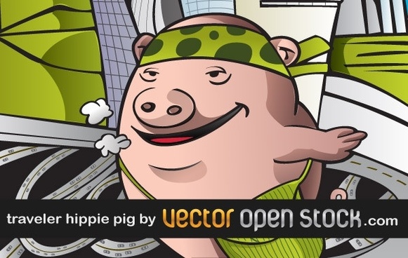 581x368 Hippie Headband Vector Free Vector Download (18 Free Vector) For