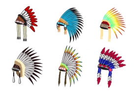 285x200 Indian Headdress Free Vector Graphic Art Free Download (Found