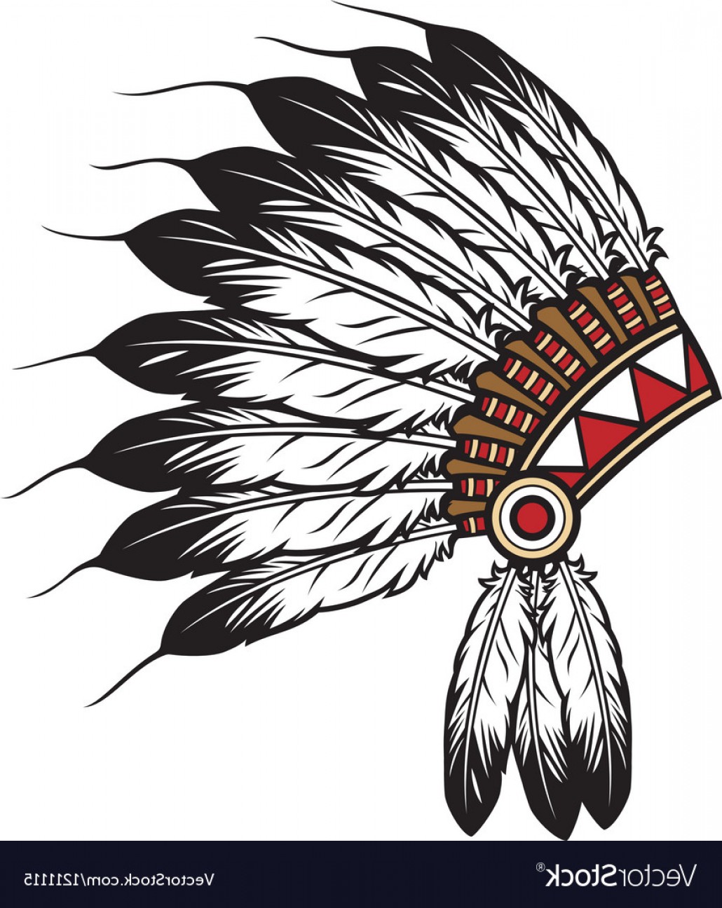1030x1296 Native American Indian Chief Headdress Vector Arenawp