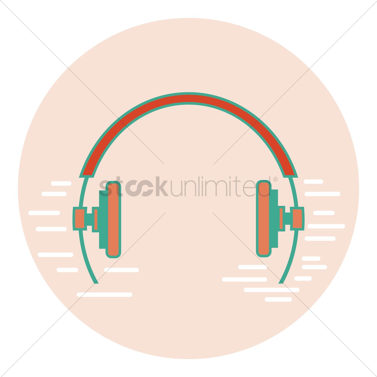 1300x1300 Free Headphones Vector Image