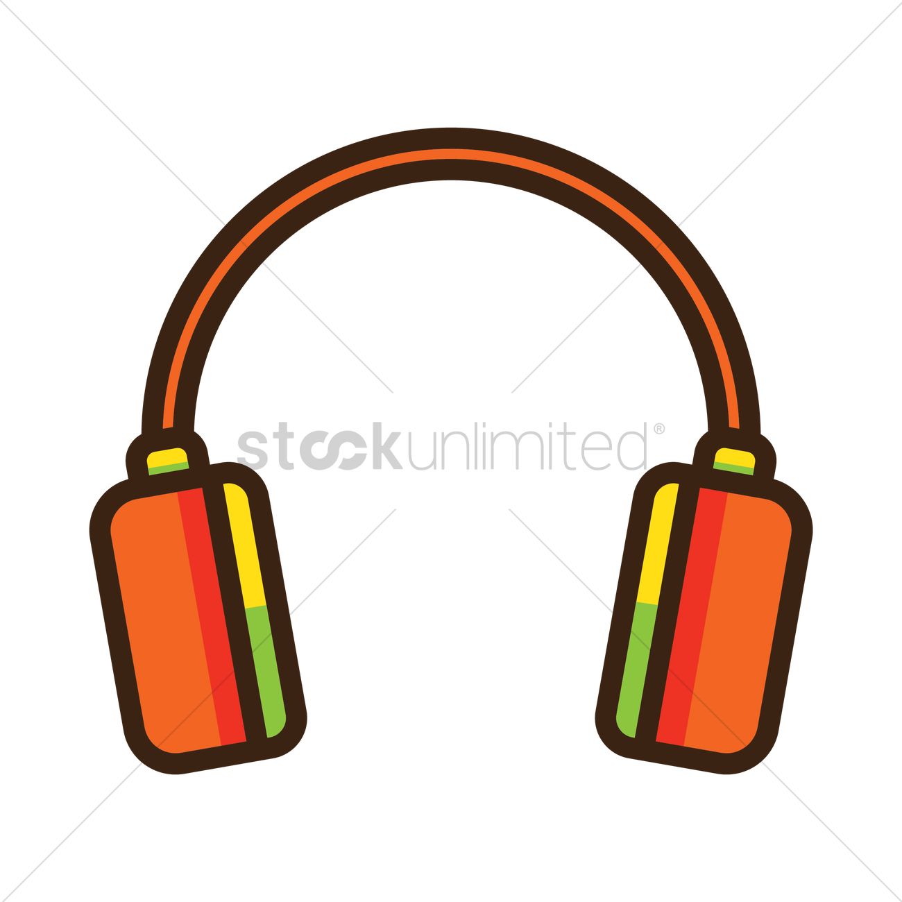 1300x1300 Free Headphones Vector Image