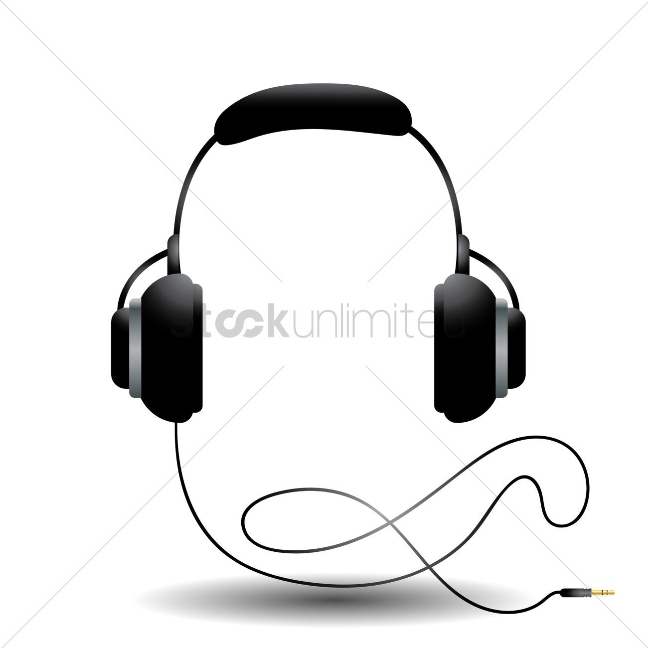 1300x1300 Free Headphones Vector Image