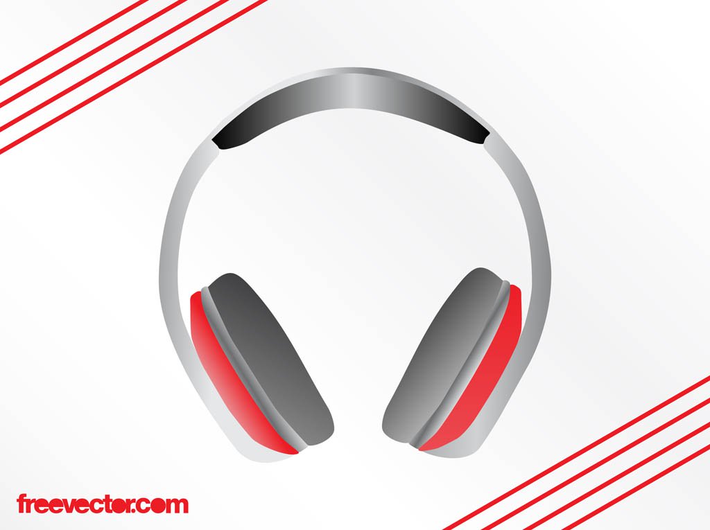 1024x765 Headphones Vector Graphics Vector Art Amp Graphics