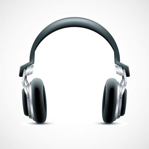 500x500 Elements Of Headphones Vector Set 01 Free Download