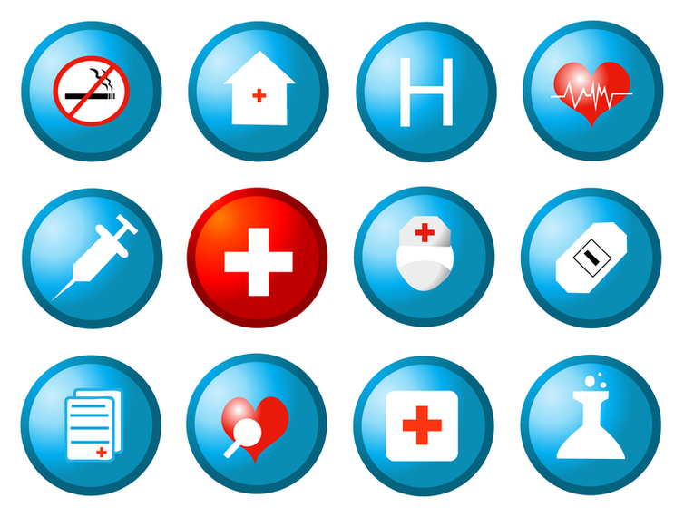 754x570 Health Circular Icon Vector