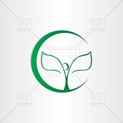 400x400 Plant Leaves Bio Health Icon Vector Image Vector Artwork Of