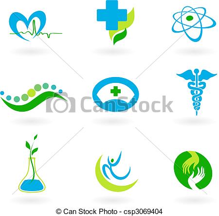 450x443 Collection Of Medical Icons. A Set Of Icons