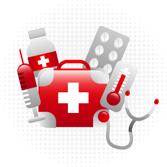 340x340 Health With Medical Elements Vector 03 Free Download