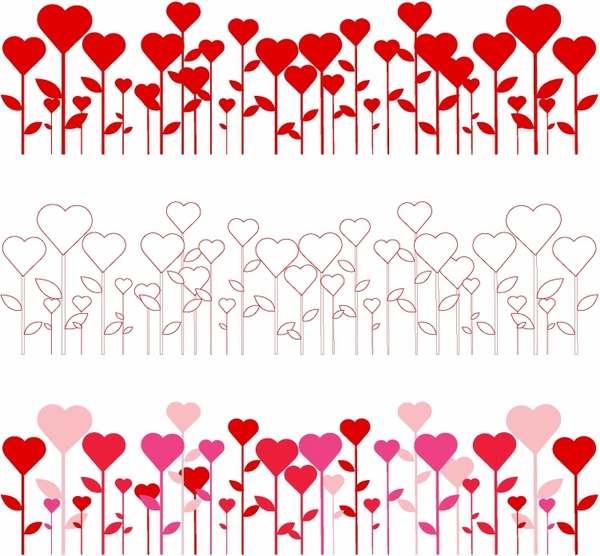 600x556 Heart Borders Free Vector In Adobe Illustrator Ai ( .ai