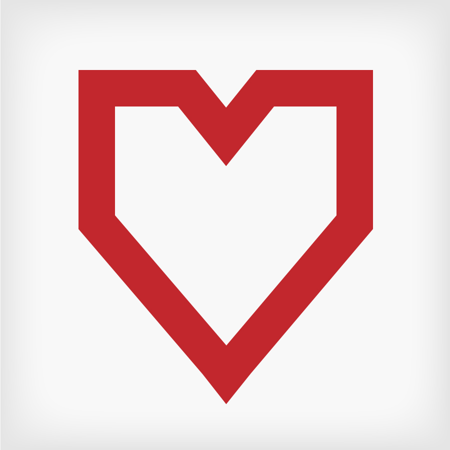 900x900 Square Flat Heart Design Valentines 01