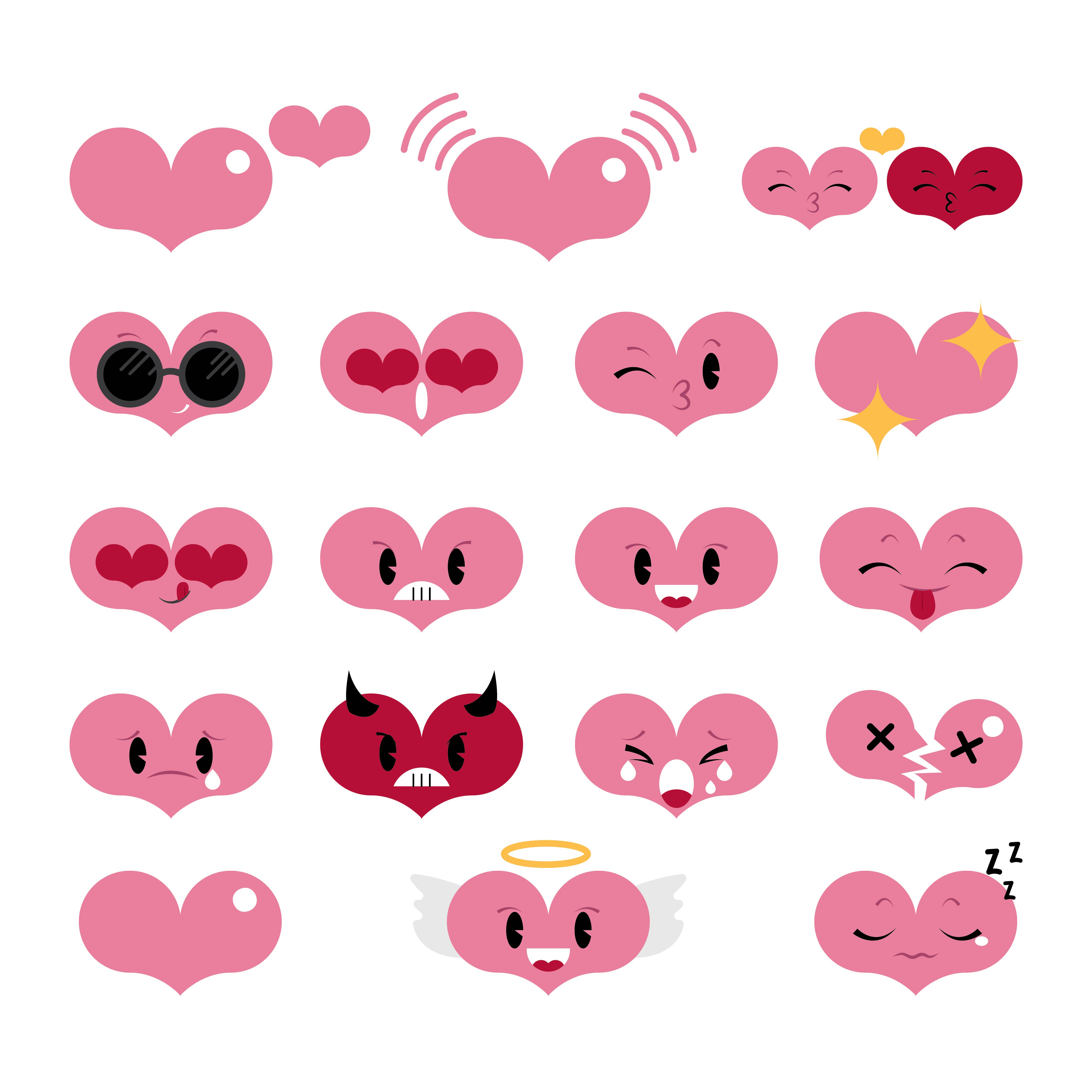 4167x4167 Heart Emoji Free Vector Art