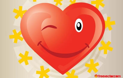 411x260 Heart Emoji Vector Graphics To Download