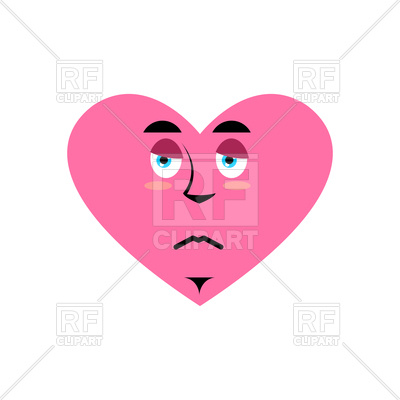 400x400 Heart Sad Emoji Vector Image Vector Artwork Of Icons And Emblems
