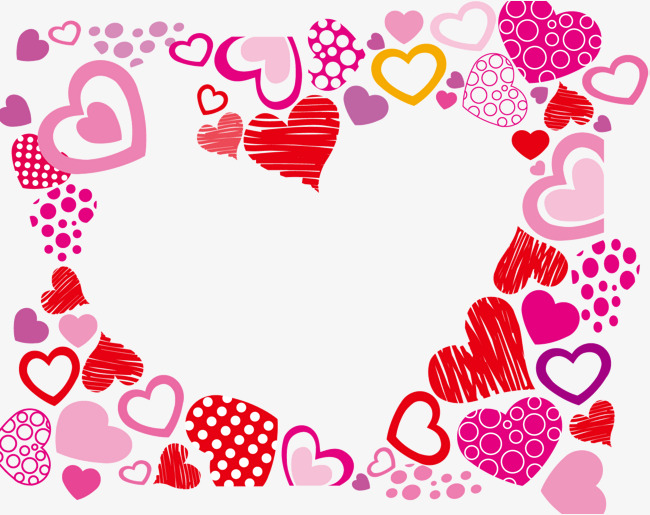 650x515 Heart Picture Frame, Heart Vector, Frame Vector, Vector Diagram