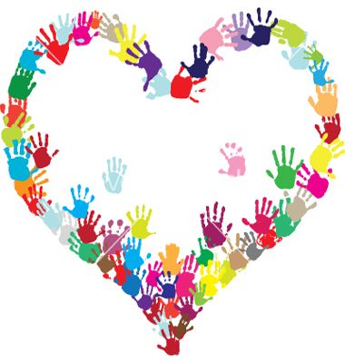 380x400 Heart Of Hands Vector 80850