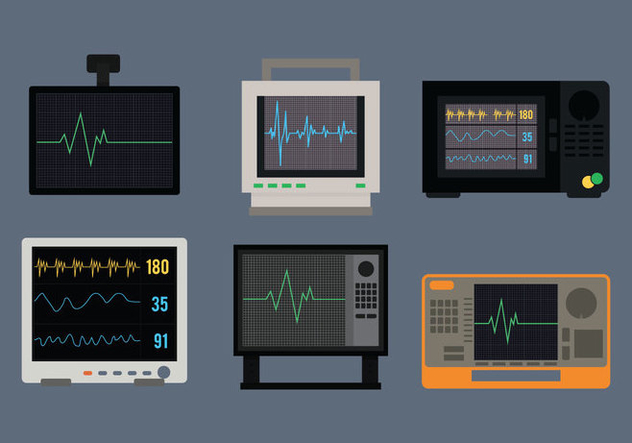 632x443 Heart Monitor Vector Free Vector Download 372501 Cannypic