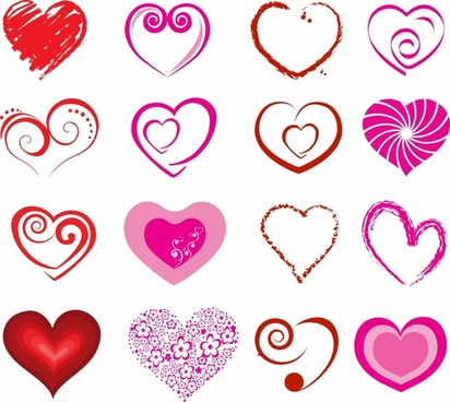 412x368 Heart Outline Free Vector Download (9,377 Free Vector) For