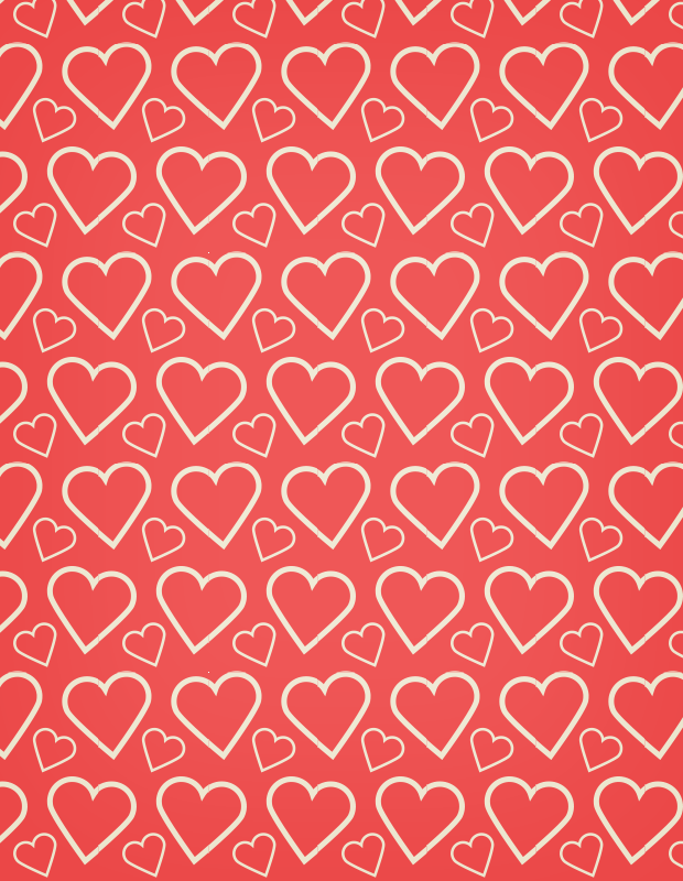 620x800 Free A Heart Outline Free Seamless Vector Pattern Psd Files