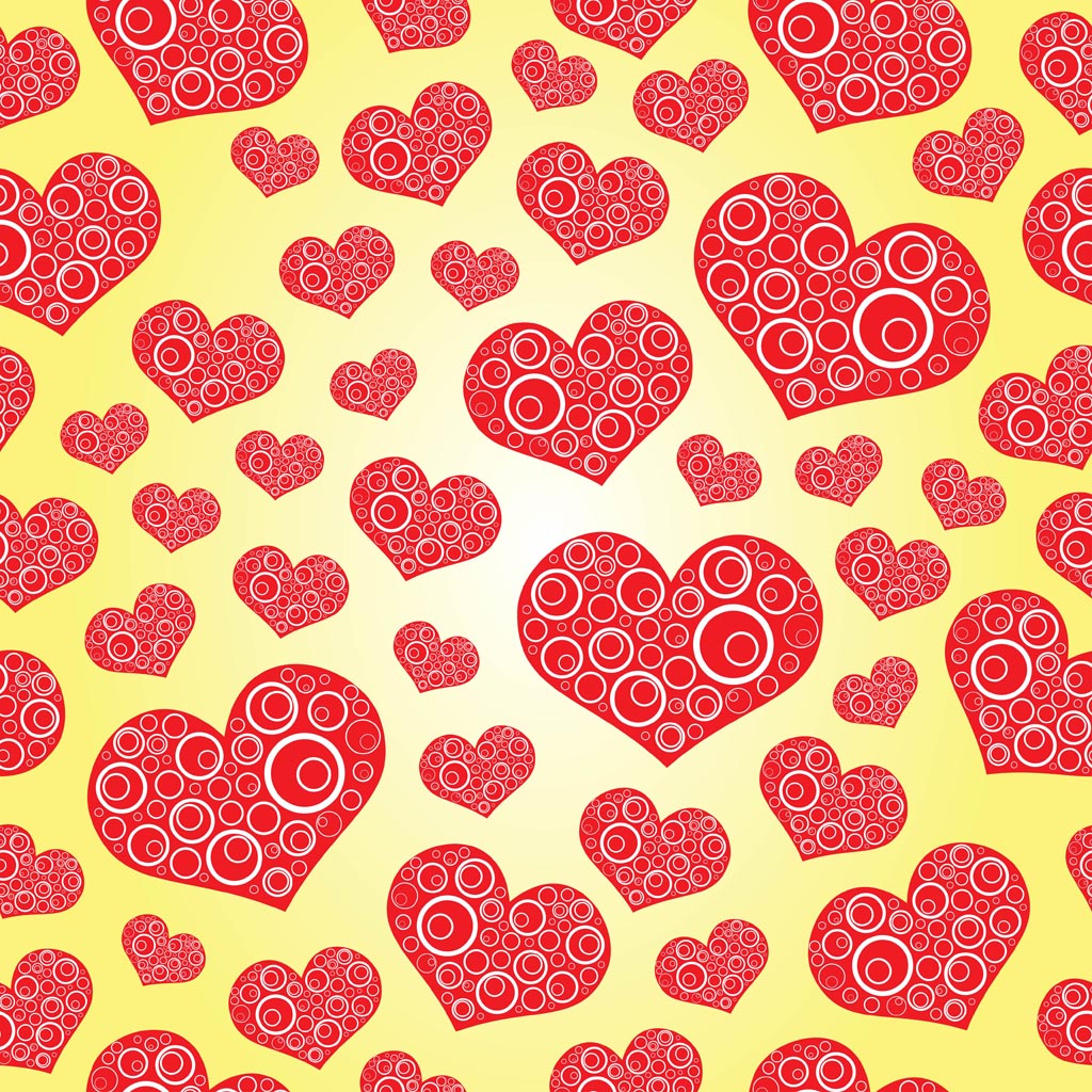 1024x1024 Free Heart Pattern Vector Art Amp Graphics