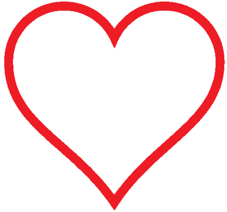 728x678 Heart Png Image With Transparent Background