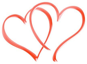 300x222 Double Heart Free Images