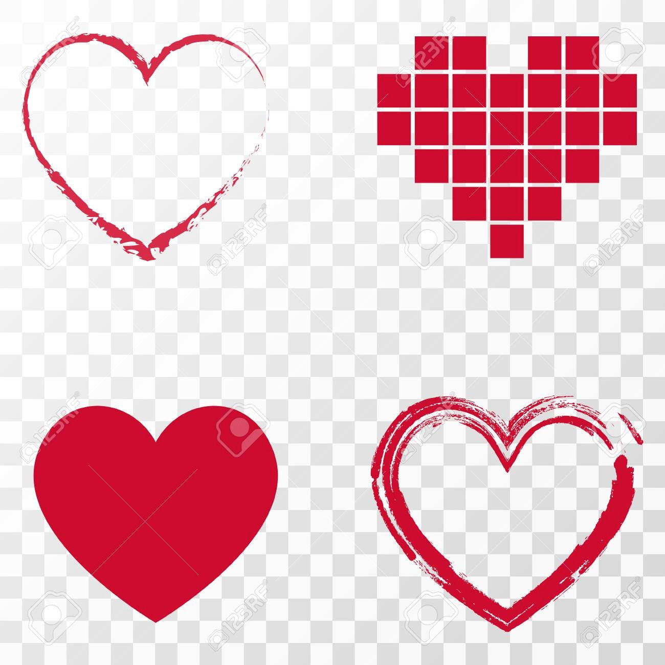 1300x1300 90274744 Heart Love Vector Valentine Card Hearts Sketch Designed