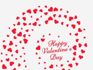 310x233 Love Hearts And Swirls Background Free Vector Free Vectors Ui