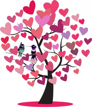 316x368 Free Vector Heart Tree Free Vector Download (8,763 Free Vector