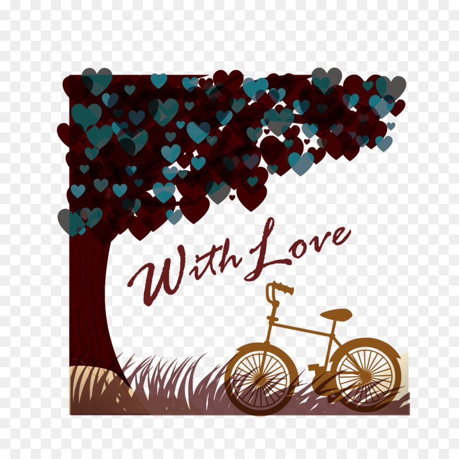 900x900 Tree Bicycle Adobe Illustrator