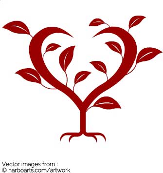 335x355 Download Heart Tree