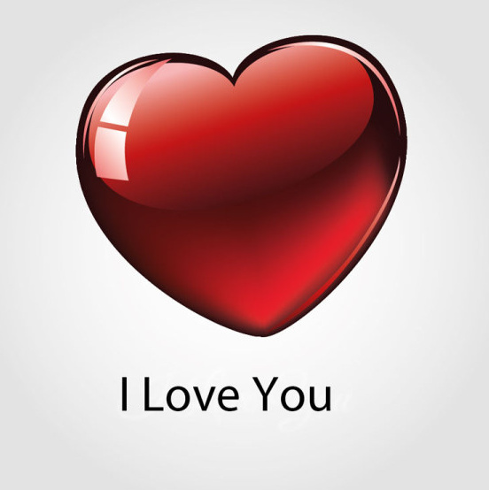 552x554 Red Glass Texture Heart Vector Free Vector In Adobe Illustrator Ai