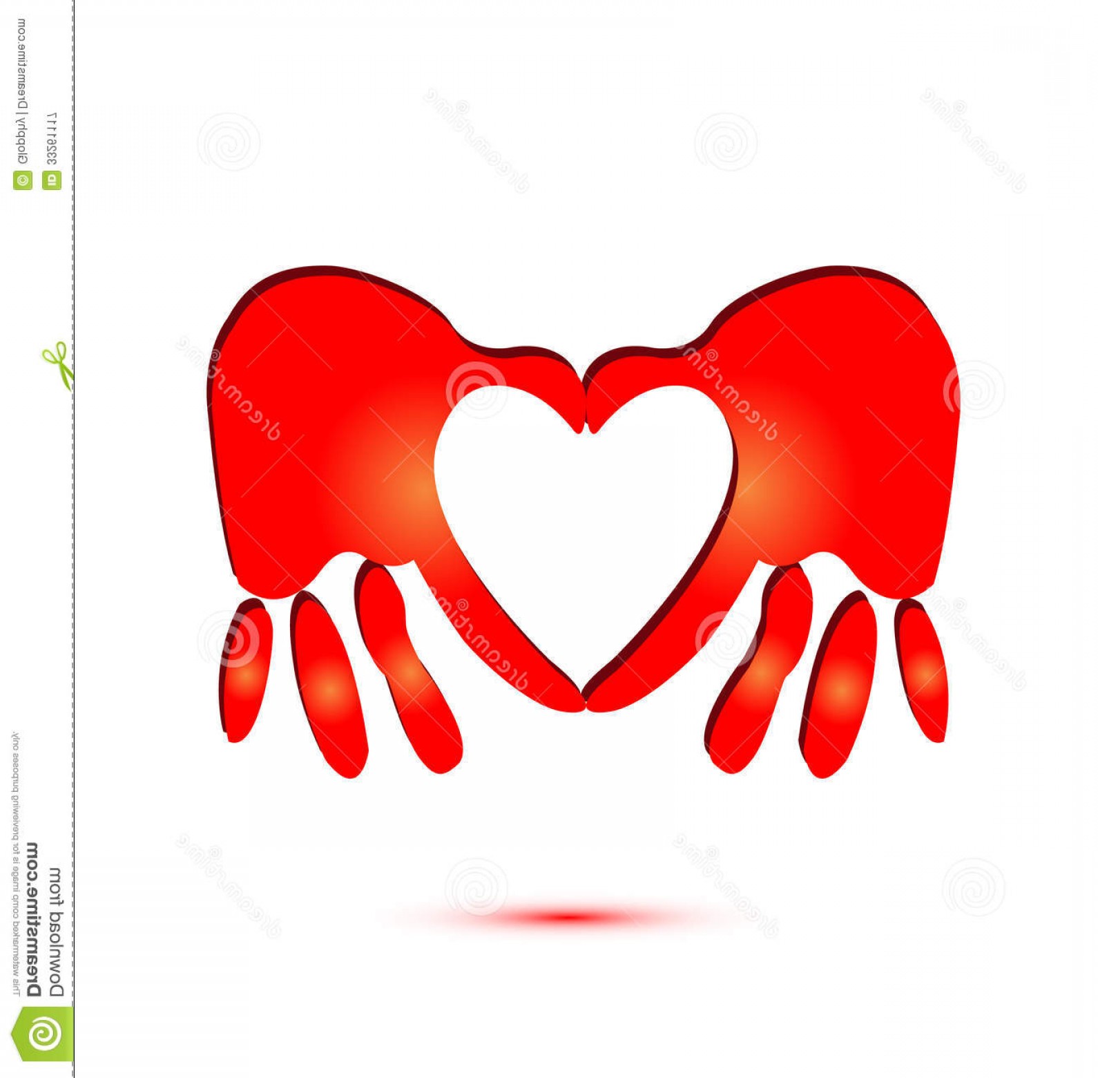 1590x1560 Royalty Free Stock Photography Hands Heart Symbol Logo Red Doing