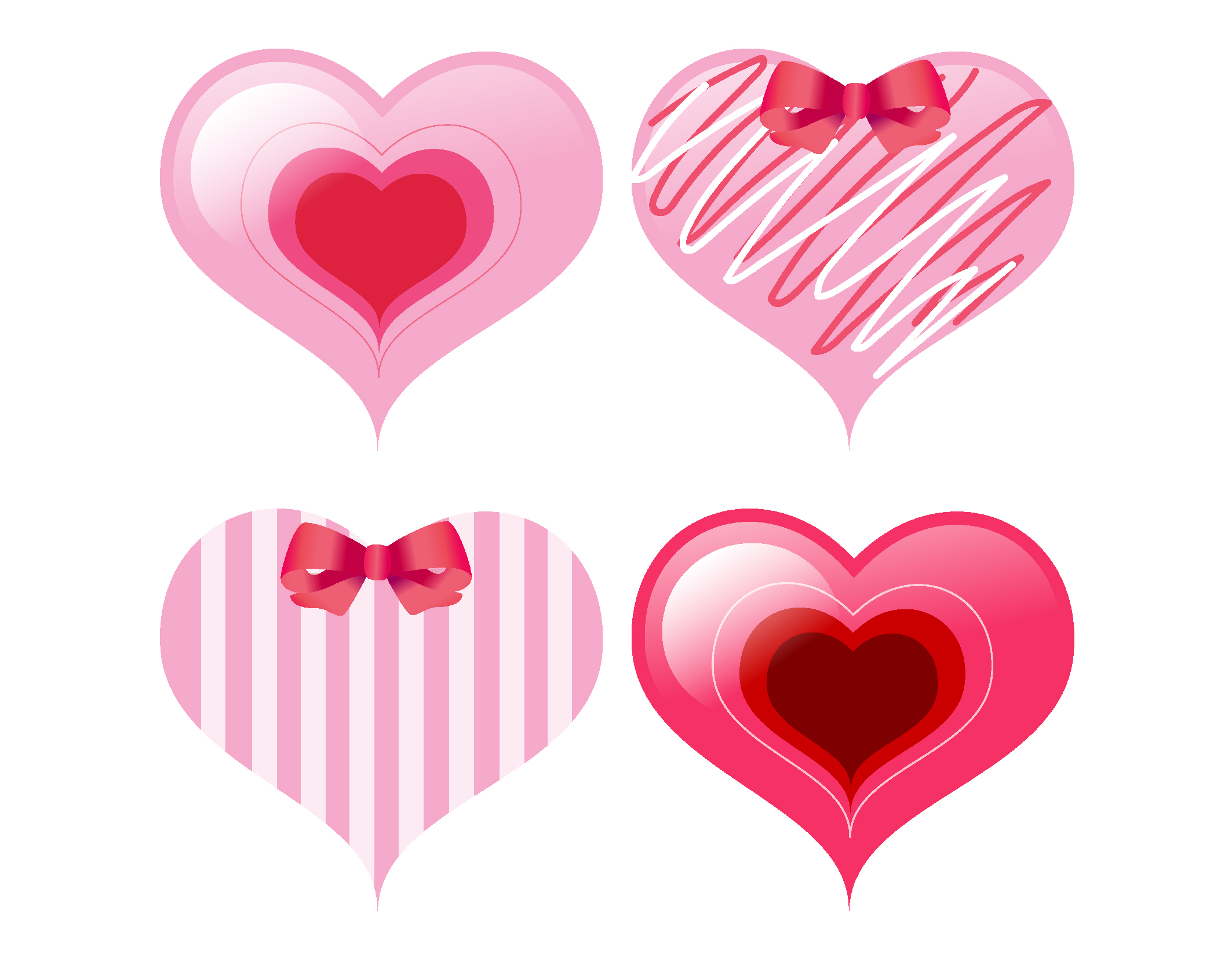 2126x1654 Cute Pink Peach Heart Vector Element Free Download Ai Files