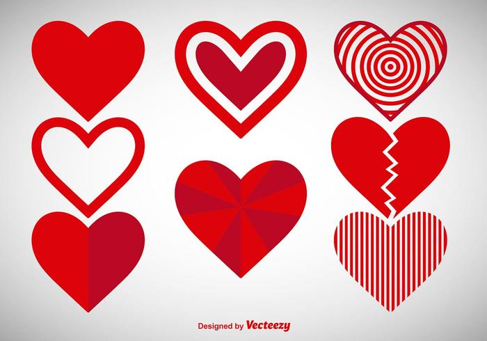700x490 Free Heart Vector Art