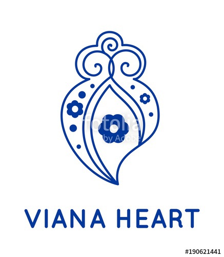 437x500 Viana Heart Vector Art Stock Image And Royalty Free Vector Files