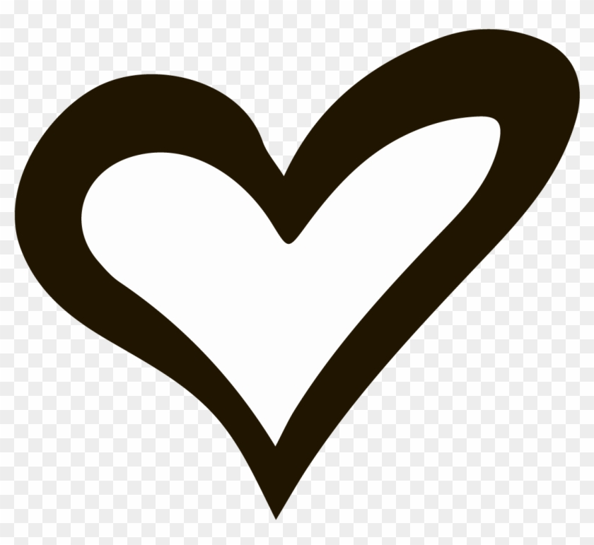 840x771 Hand Drawn Heart Shaped Vector