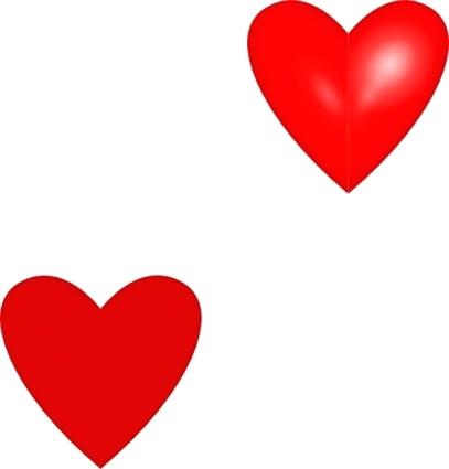 407x425 Clip Art Red Heart Of Valentines Day Red Hearts Vector Heart