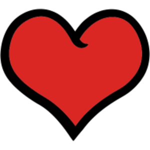 300x300 Collection Of Free Heart Vector Stylized. Download On Ubisafe