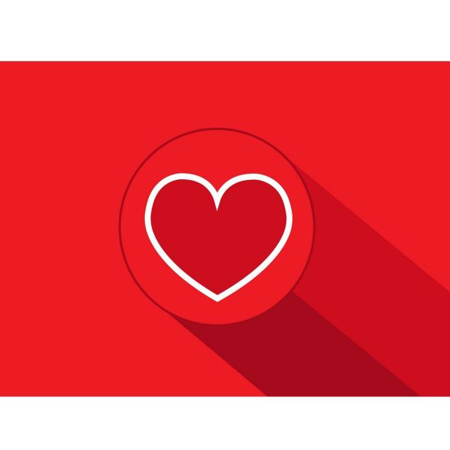 640x640 Heart Vector Icon, Icon, Heart, Love Png And Vector For Free Download