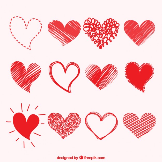 626x626 Collection Of Heart Vector Drawing High Quality, Free