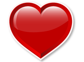 270x200 Free Heart Vector Graphics