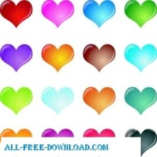 225x225 Heart Vector Free Vector 4vector