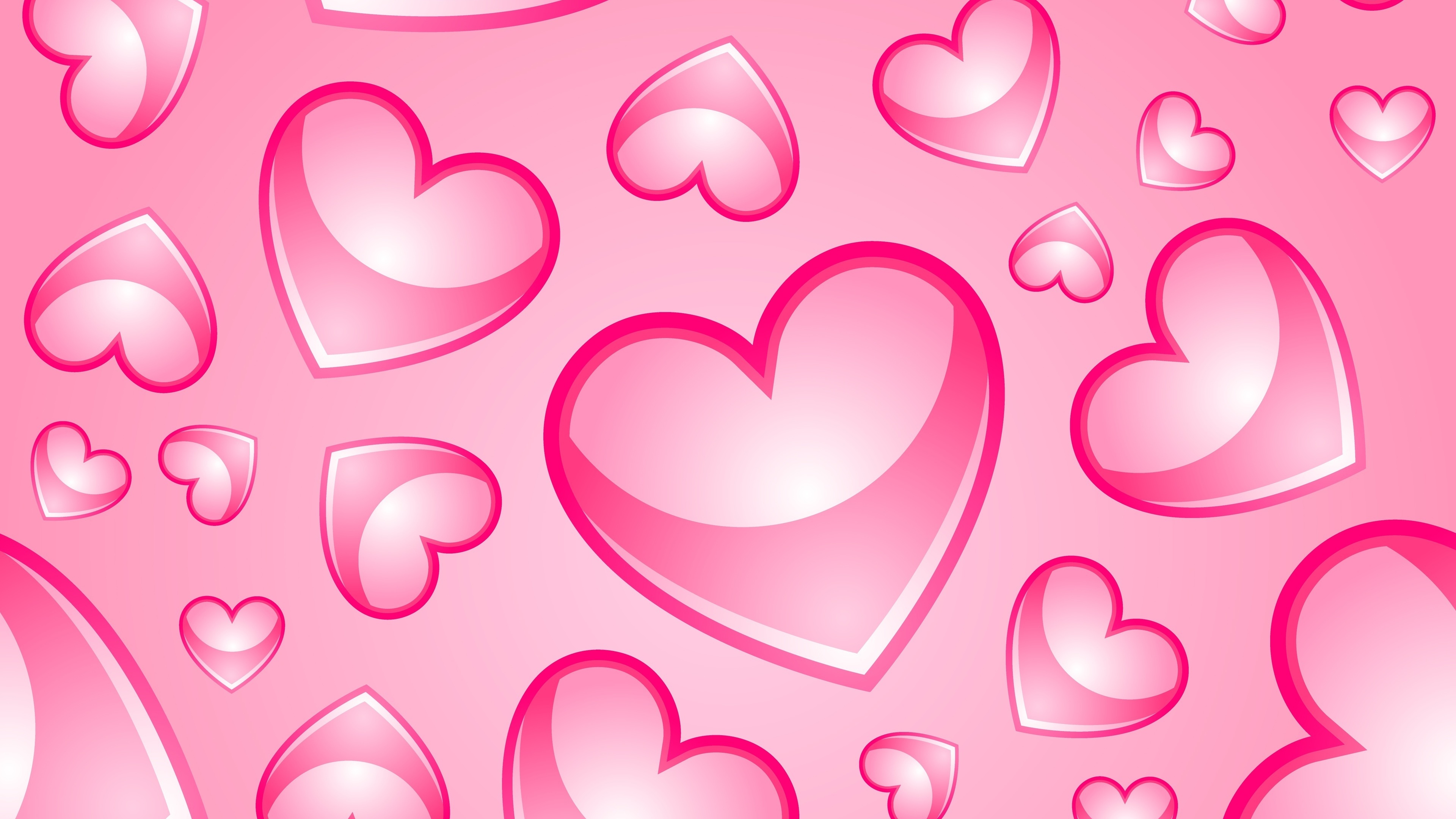 3840x2160 Images Texture Heart Vector Graphics 3840x2160