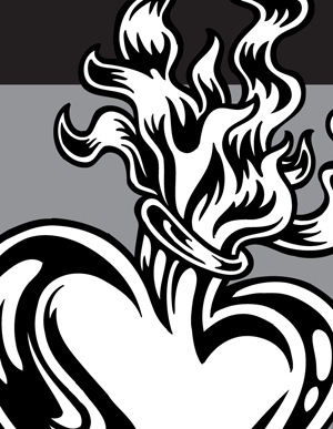 300x387 Sacred Heart Vector Graphics Vector Genius