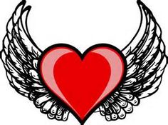 236x175 Heart Wing Logo Clip Art