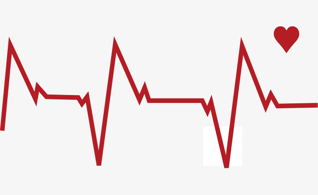 650x400 Heartbeat Line Vector Png