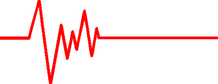 440x169 Line Clipart Heart Rhythm